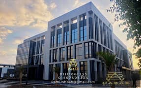 Office for rent in Madinaty, VIP finished with air conditioners, 82m2 panoramic office for rent, finished in East Hub in Madinaty 0