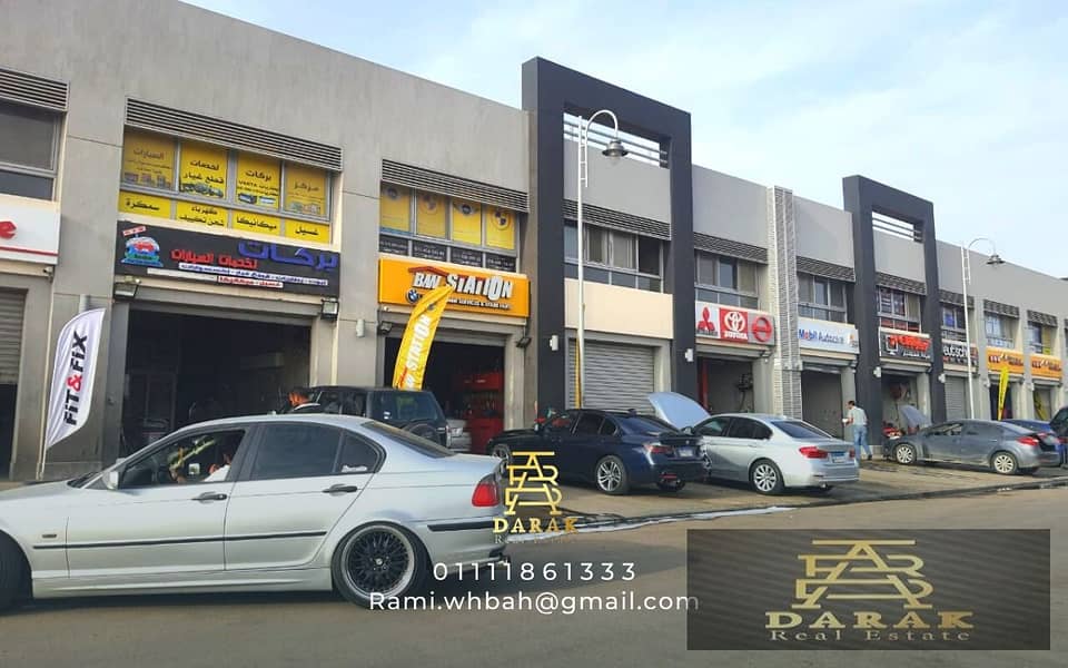 Shop for rent, car activity, car maintenance center, workshop for rent in Madinaty, blacksmith shop, metal shop, iron shop, glass shop 3