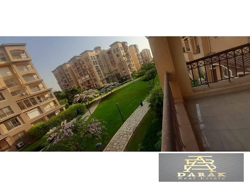 Exclusive Apartment for Rent in Madinaty, 211 sqm, Wide Garden View, B1 Near Services 1