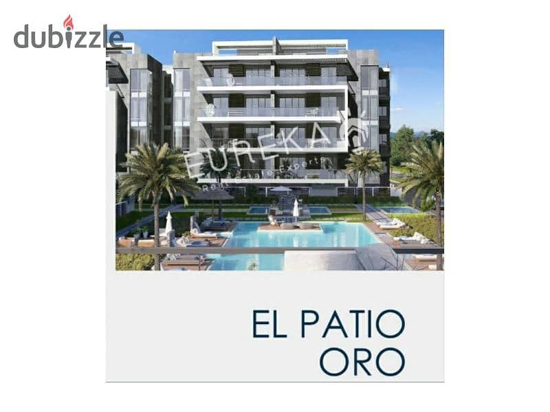 شقه 164م للبيع باقل الاسعار في EL PATIO ORO الشروق 6