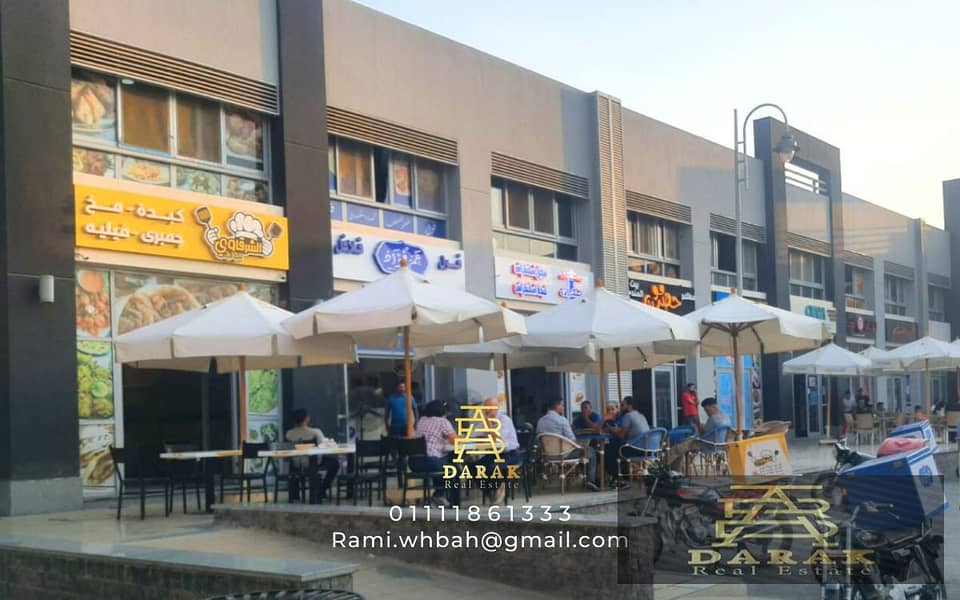 Shop for sale, a bargain in Madinaty, Block 2, at a commercial price, finished, with shops, a distinguished location, shop for sale in Madinaty 4