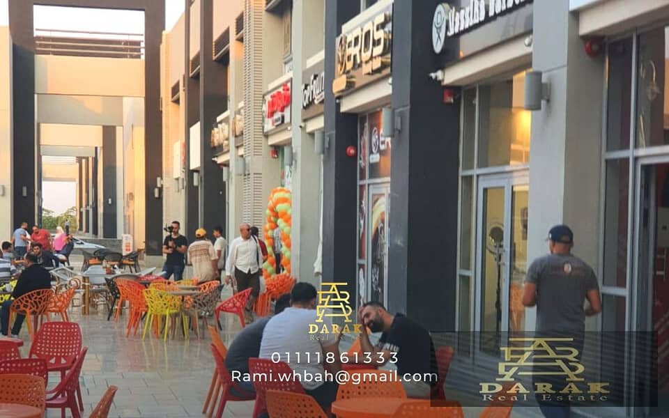 Shop for sale, a bargain in Madinaty, Block 2, at a commercial price, finished, with shops, a distinguished location, shop for sale in Madinaty 5