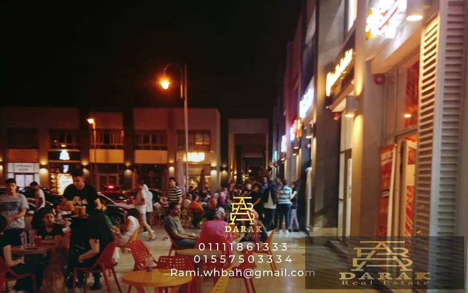 Shop for sale, a bargain in Madinaty, Block 2, at a commercial price, finished, with shops, a distinguished location, shop for sale in Madinaty 6