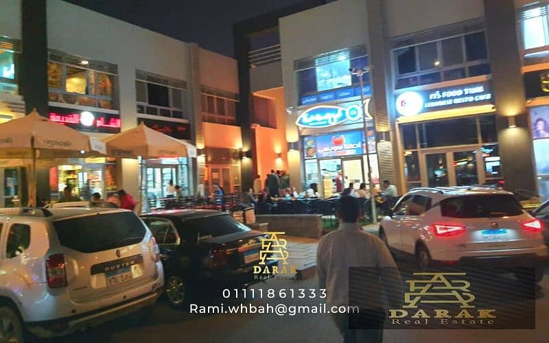 Shop for sale, a bargain in Madinaty, Block 2, at a commercial price, finished, with shops, a distinguished location, shop for sale in Madinaty 8