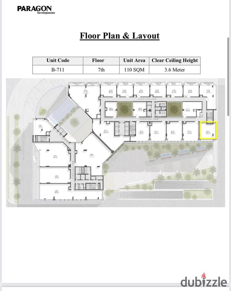 Administrative office 110 m from the owner, Bargon 3, Financial District, New Capital 0