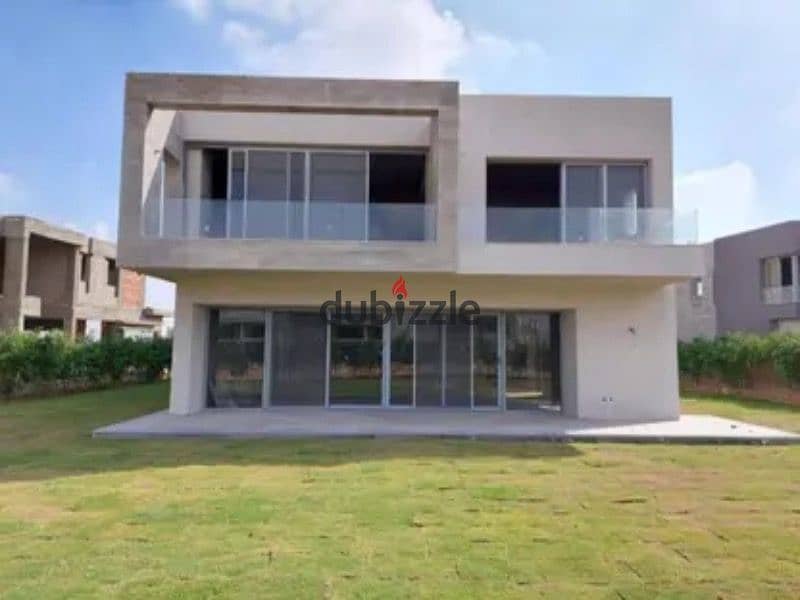 For sale a villa in a compound in October with installements 1