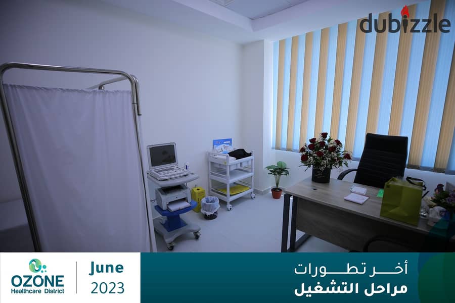 Clinic for sale in the largest densely populated area in the Fifth Settlement, the Narges area, Ozone Hospital 3