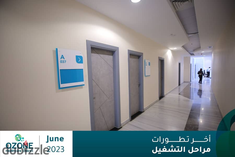 Clinic for sale in the largest densely populated area in the Fifth Settlement, the Narges area, Ozone Hospital 6