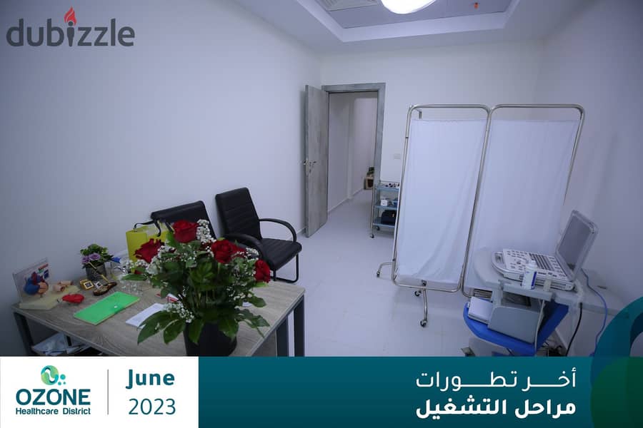 Clinic for sale in the largest densely populated area in the Fifth Settlement, the Narges area, Ozone Hospital 7