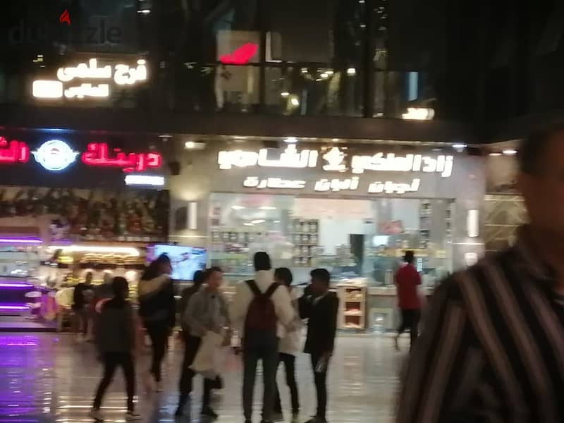 Immediate receipt store, low ground, in the strongest malls in Shorouk, Town Center Mall, 12-month facilities 20