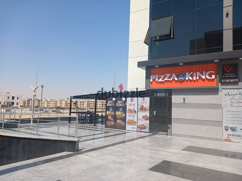 Own your own restaurant or cafe next to Pizza King Restaurant, More In Restaurant, and more than one other brand  In the largest malls in Shorouk, the 1