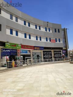 Immediate delivery area of 182 meters in an already operational mall in Shorouk City, Grand Mall, in installments