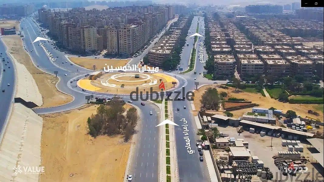 Shop for sale in the best location in Zahraa Maadi, in front of Wadi Degla Club, in the new Degla division, in installments 16