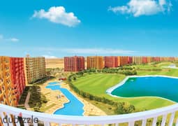 Apartment with a golf view of 90 meters in Porto Golf Alamein with a 10% down payment 0