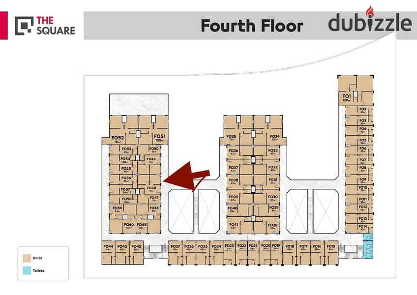 For sale, a 3-room clinic from the owner, direct delivery soon, with a 15% down payment, with installments over 72 months 1