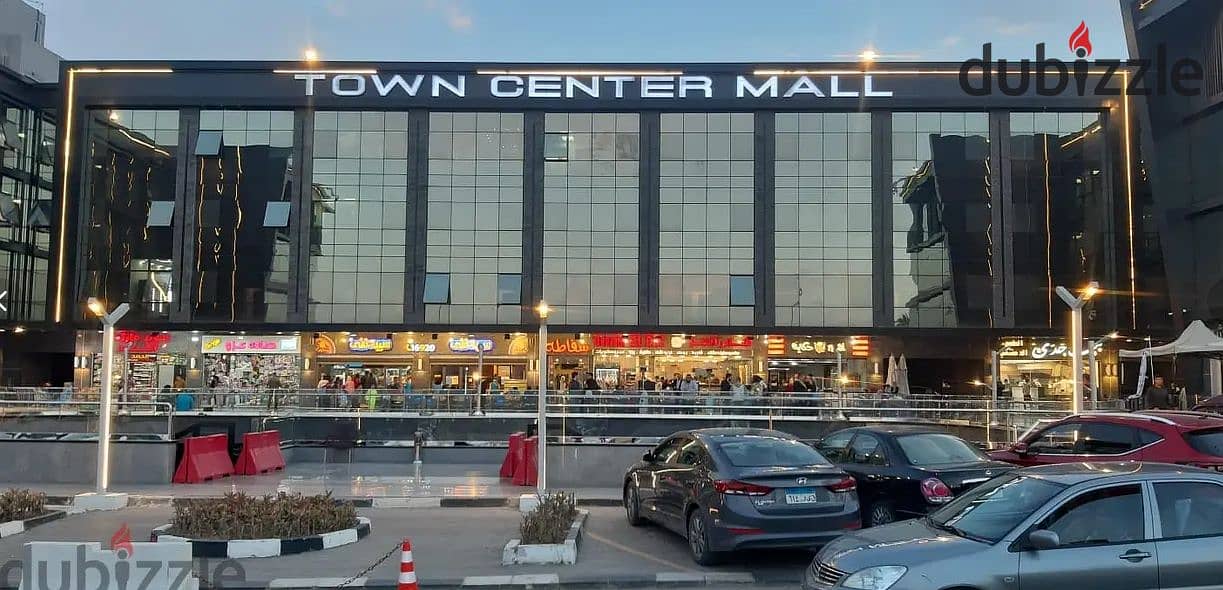 Shop for sale, first floor, immediate delivery, in the most powerful mall in Shorouk City, Town Center, in the midst of high density 5