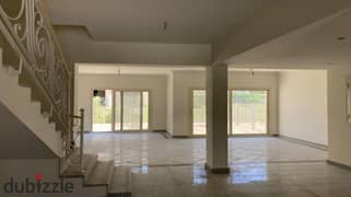 Ground floor apartment with garden, fully finished, directly on the lagoon, for sale in Palm Hills New Cairo Direct, directly on the ring road 0