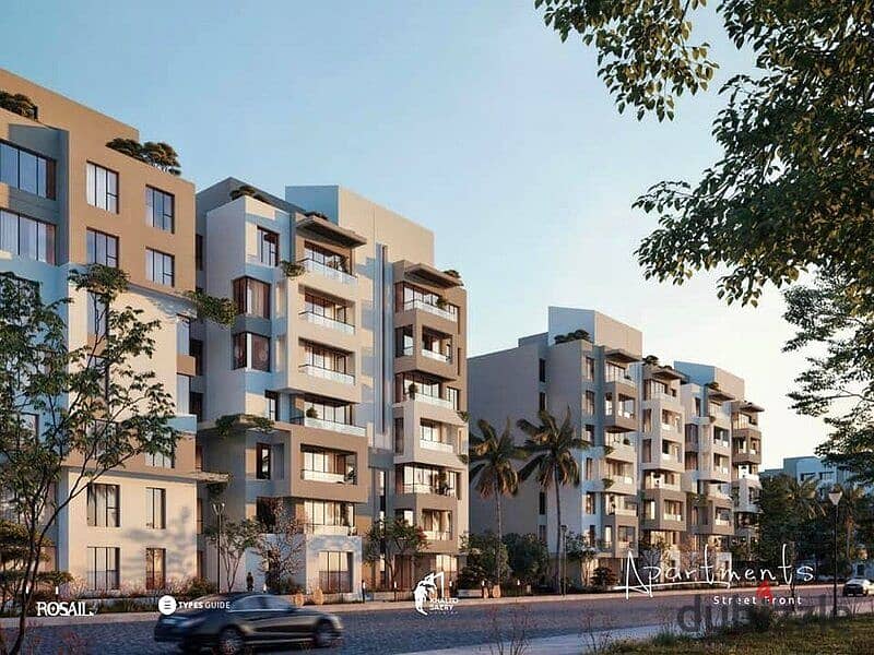 Fully finished 4-room apartment with a 30% discount and interest-free installments over 10 years, Prime Location Direct on Suez Road 0