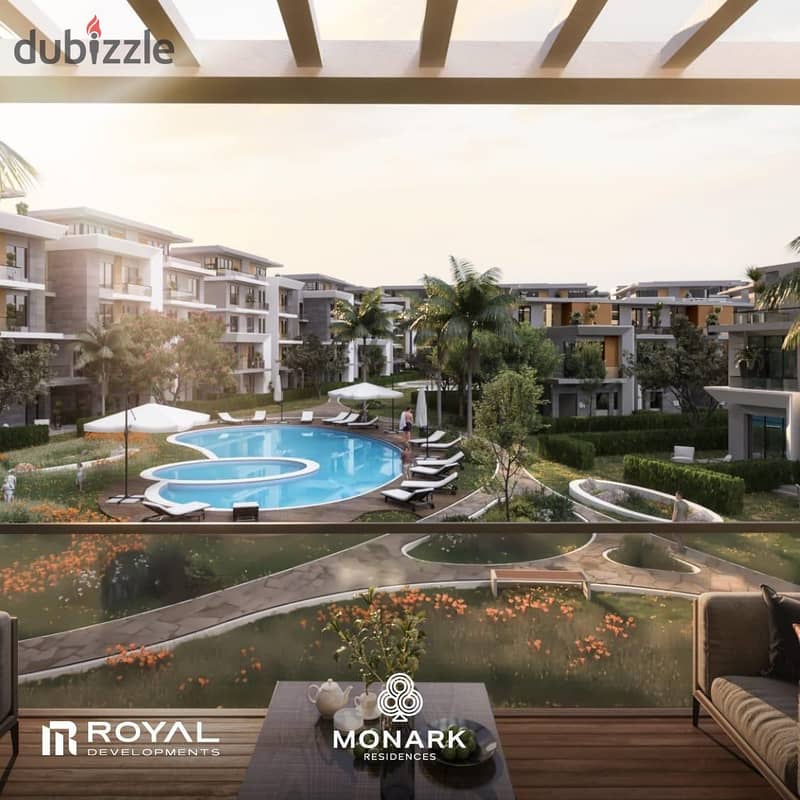 Apartment 155m for sale in Monarch Compound, Mostakbal City, Prime Location, the best compounds in Mostakbal City 1