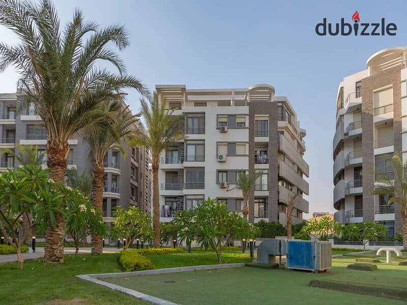 Garden duplex for sale in Taj City Compound, prime location in the most distinguished phases of the compound, with a 40% discount 5