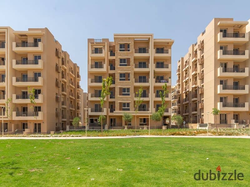 Garden duplex for sale in Taj City Compound, prime location in the most distinguished phases of the compound, with a 40% discount 7