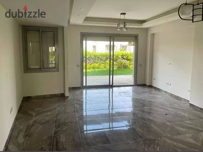 Ground floor duplex with garden for sale in Creek Town Compound, New Cairo 15