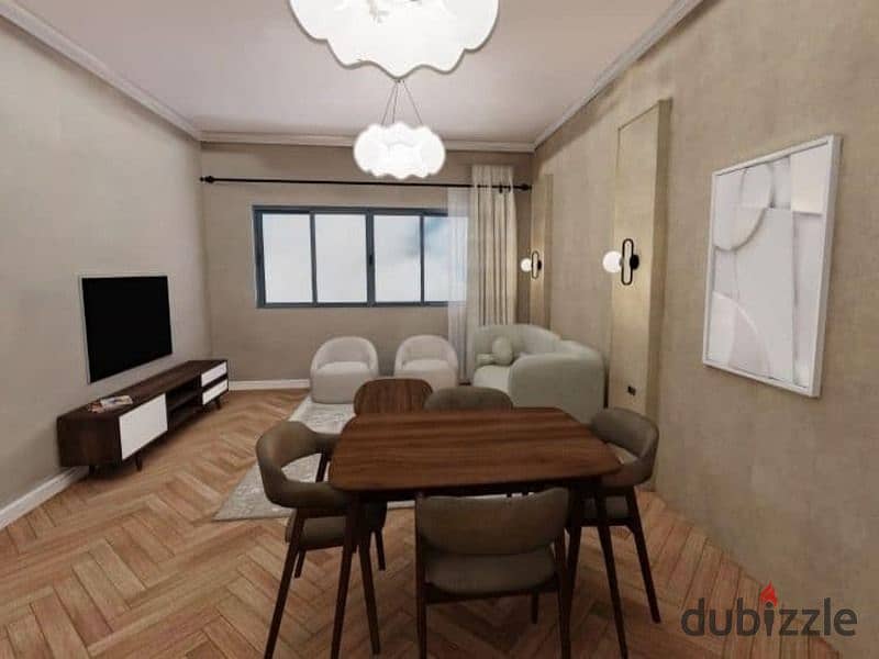 Finished apartment for sale in Russell City Khaled Sabry Compound in the heart of New Cairo, with installments over 9 years 1