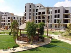 3 bedroom apartment for sale in Creek Town Compound, directly in front of Swan Lake Hassan Allam, with installments over 7 years