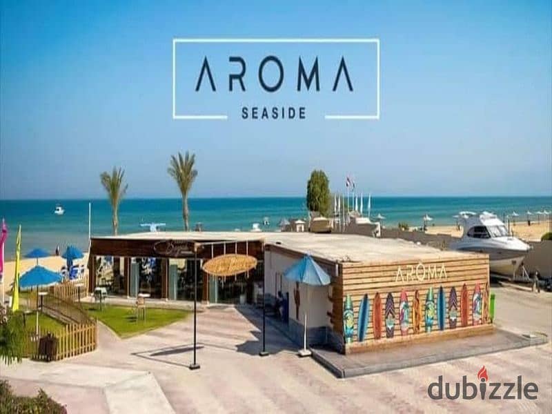 Ground floor duplex with garden, fully finished with air conditioners and natural gas, immediate delivery, for sale in Aroma Village, Ain Sokhna 5