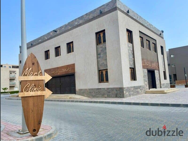 Ground floor duplex with garden, fully finished with air conditioners and natural gas, immediate delivery, for sale in Aroma Village, Ain Sokhna 15