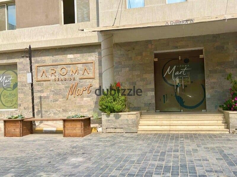 Ground floor duplex with garden, fully finished with air conditioners and natural gas, immediate delivery, for sale in Aroma Village, Ain Sokhna 16