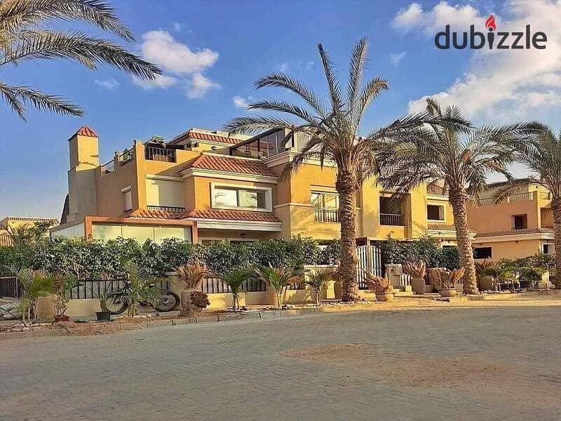 Prime Location Villa for sale in Butterfly Compound from Madinet Misr for Housing and Development (villas compound only) in front of Madinaty 10