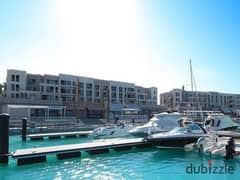 شاليه بجاردن للبيع مفروش مودرن في مراسي مارينا marassi marina الساحل الشمالي 0