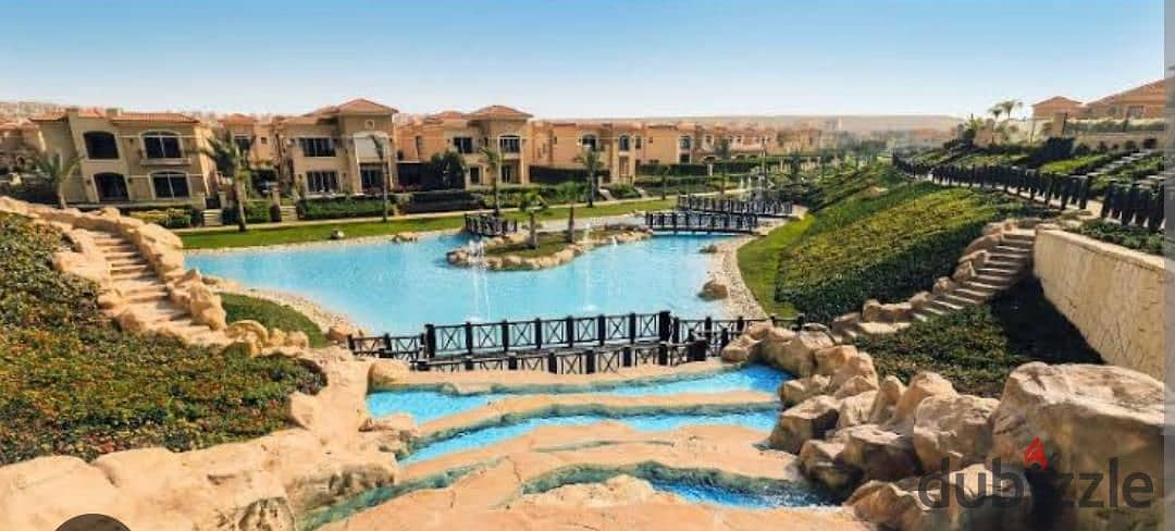 ستاندالون فيلا للبيع تقسيط ارض 540 م فيو لاند سكيب و لاجون في كمبوند ستون بارك stone park 4