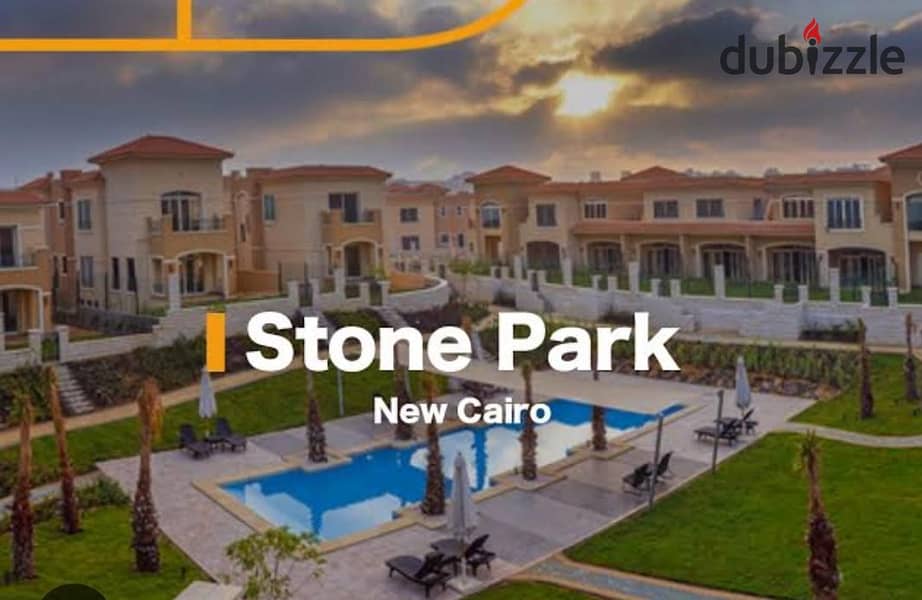 ستاندالون فيلا للبيع تقسيط ارض 540 م فيو لاند سكيب و لاجون في كمبوند ستون بارك stone park 5