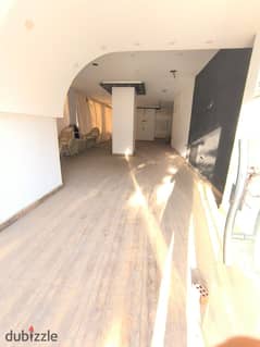 Shop for rent in Almaza a prime location on a main street, ground floor and the first 400 m 0