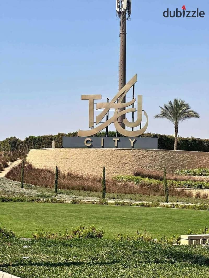 شقه للبيع نصف تشطيب بخصم على الكاش 38% بدون فوائد بكمبوند تاج سيتي_ taj city 5