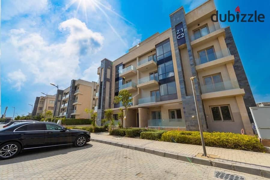 Fully finished garden apartment with immediate receipt in Golden Square, Fifth Settlement | Galleria 4