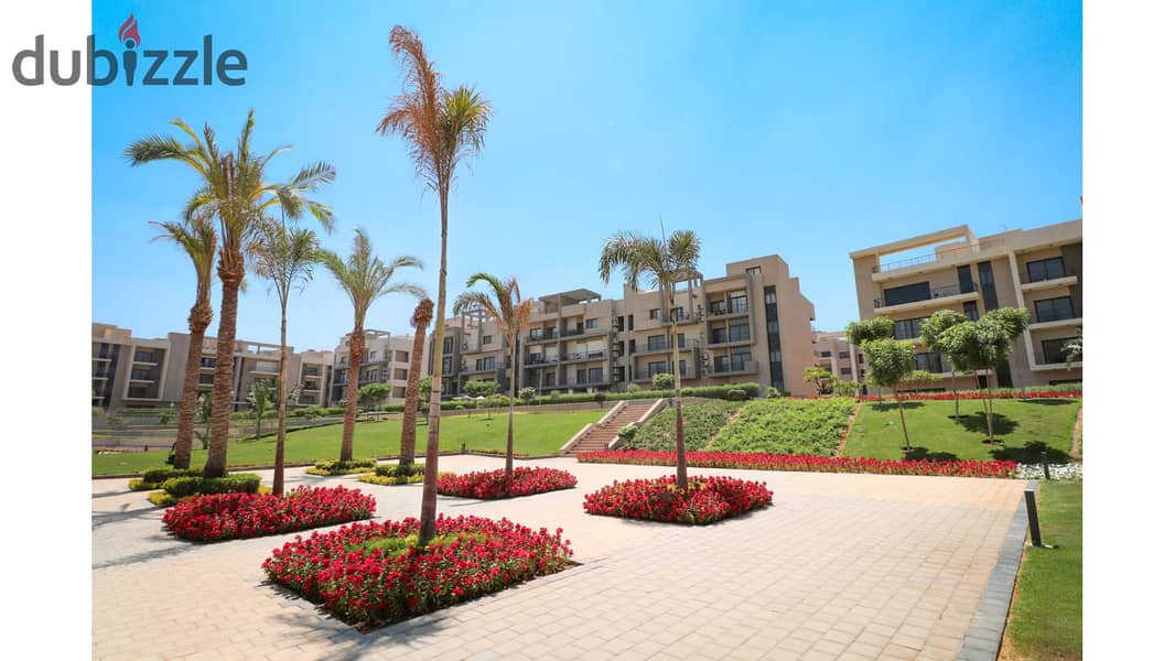 Apartment 195m With Garden Bahary Fully Finished with Acs Landscape View Installments at Fifth Square 0