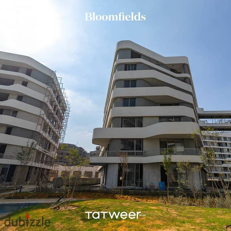 own a 3-room apartment and live in a compound characterized by privacy and tranquility, Bloom Fields Compound At a very special price 6