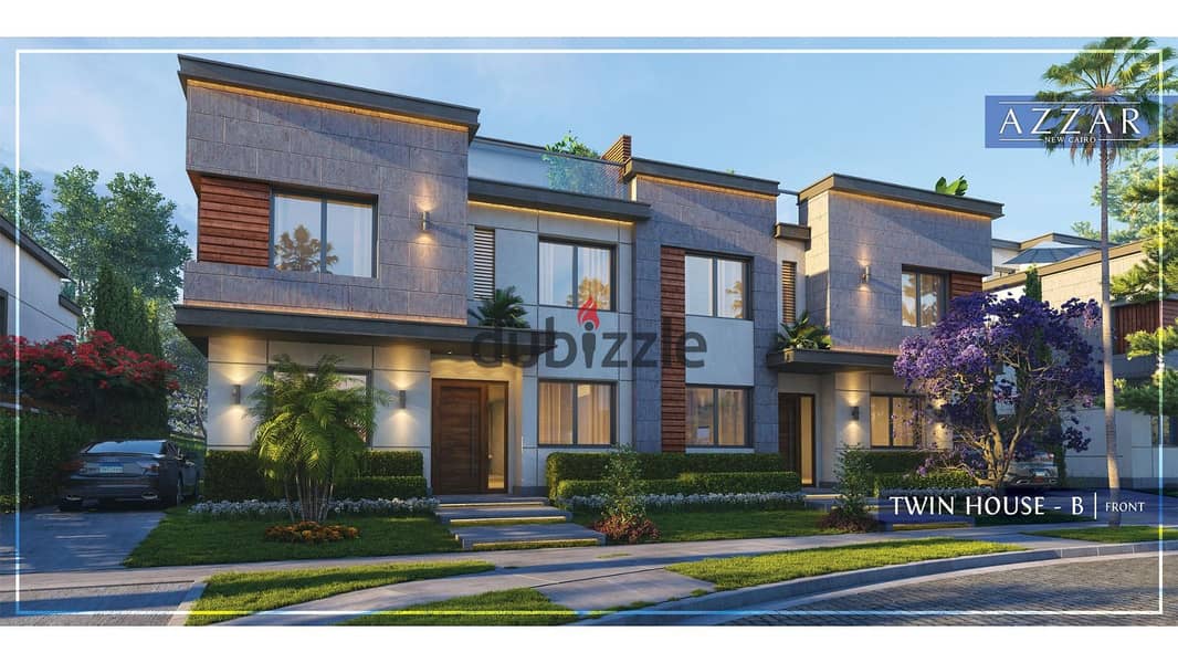 Townhouse 237m for sale in Azzar 1 With Installments Resale Prime Location 29