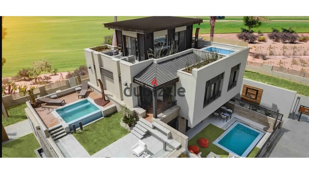 Duplex 180m Roof + Garden For sale at Trio Gardens fully finished smart home system 8