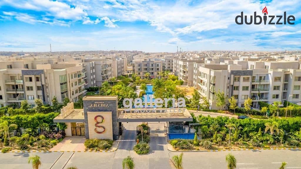 Fully finished Garden Prime Location apartment with immediate receipt in Galleria Fifth Settlement 6