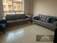 For garden lovers: Furnished ground floor apartment in Madinaty, prime location in B6. 0