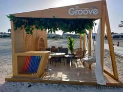 Chalet for sale, fully finished, with immediate delivery, in The Grove, Sokhna | the groove elsokhna