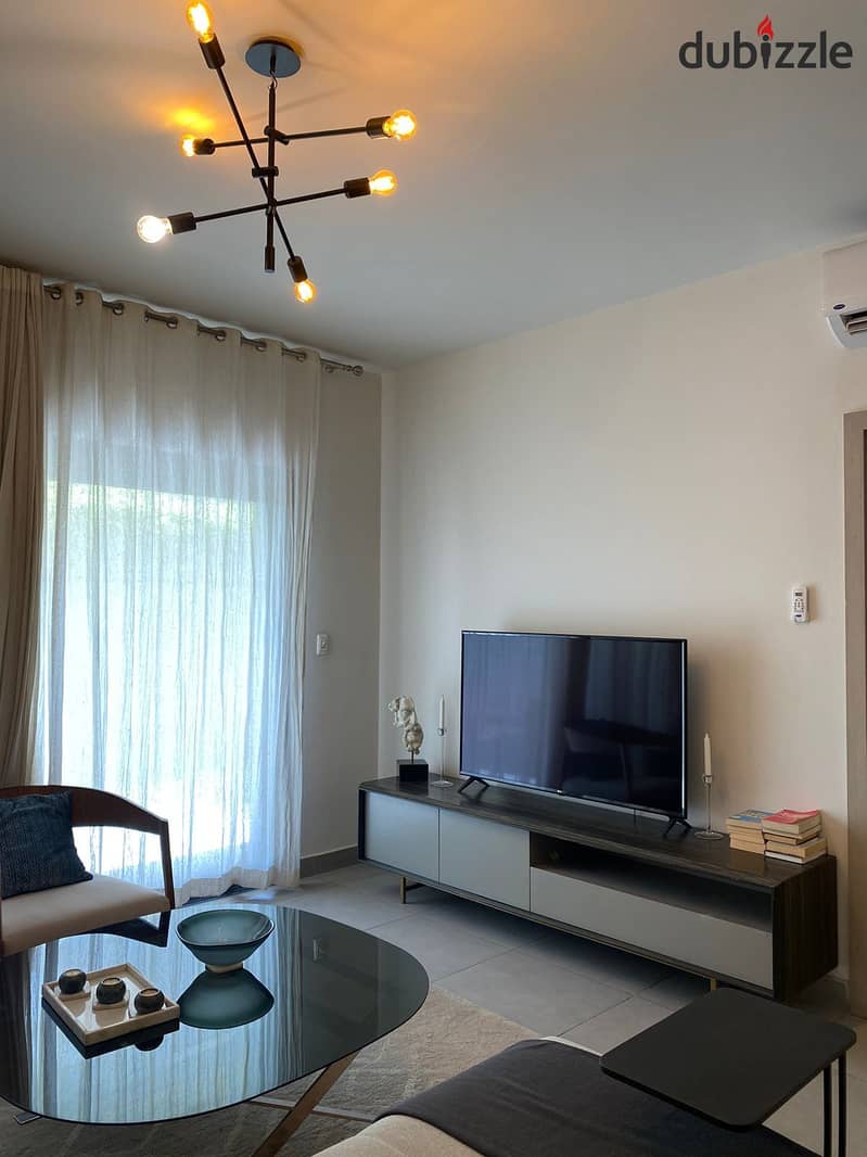 Apartment for sale, fully finished and immediate receipt, directly in front of the International Medical Center in El Shorouk | Al Burouj Compound 5