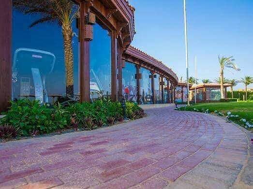 Sea view chalet for sale, fully finished and immediate delivery, on Zaafarana Road in Blue Blue, Sokhna 8