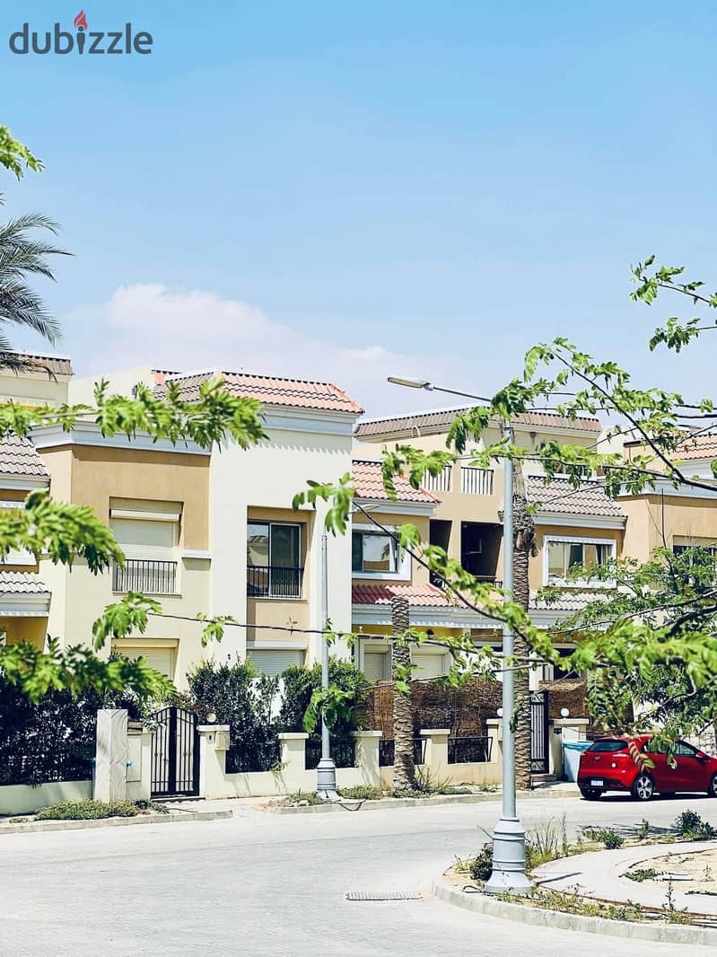 اس فيلا بكمبوند سراي  5 غرف + 4 حمام  - S Villa Sarai New Cairo Middel 2