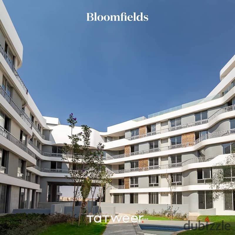 Roof duplex for sale in installments up to 8 years in Bloomfields, Mostaqbal City 0