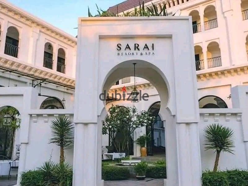 Take the risk and own a distinctive garden apartment for sale, in Mostakbal City, Sarai Compound 5